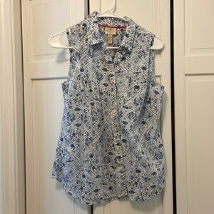 St. John’s Bay No-Sleeve Blouse